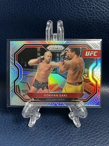 UFC Panini Prizm Gokhan Saki 2021 plata Prizm paralelo como nuevo - Imagen 1 de 2