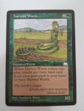 Harvest Wurm the Gathering MTG Weatherlight Green Common