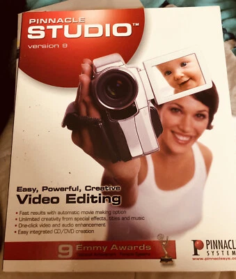 New Pinnacle Studio Version 9 Video Editing Software Creative Movie Making Seal - Image 1 of 4