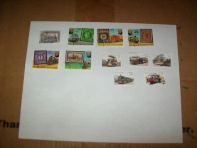 1949-1989 Locomotives & Train Stamps 11 Stamps - Image 1 of 3