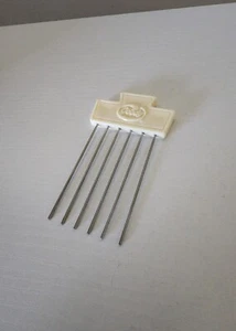 Peine de metal vintage Goody accesorio para el cabello estilo belleza  - Imagen 1 de 4