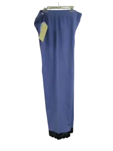 QVC ANYBODY LOUNGEWEAR Purple with Ribbon & Lace Lounge Pants, Size 1X - NWT - Picture 1 of 5