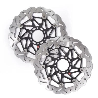 Pair of Braking SK2 Cagiva XTRA-Raptor 1000 2002-2004 Front Brake Discs - Image 1 of 4