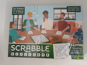 Scrabble Duplicate Board Game By Mattel 2020 - Brand New & Sealed - Picture 1 of 3