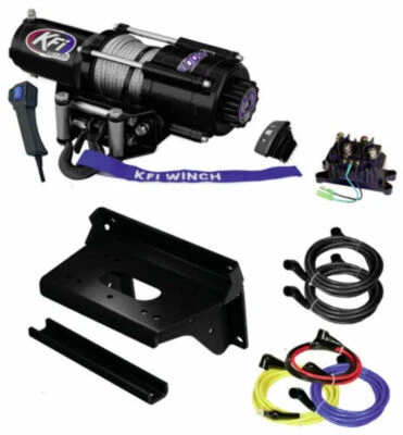 Kawasaki Mule Pro FXT DXT KFI U45-R2 4500 LB Winch & Mount 2015+ - Image 1 of 4