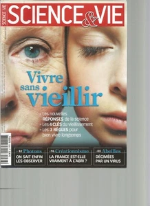 SCIENCE & VIE N°1083 VIVRE SANS VIEILLIR / PHOTONS / CREATIONNISME / ABEILLES - Picture 1 of 1