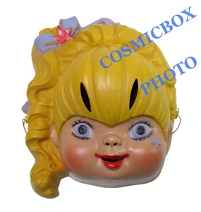 masque CESAR ancien BLONDINE et l'Arc en Ciel - déguisement RAINBOW BRITE 1985 - Imagen 1 de 7