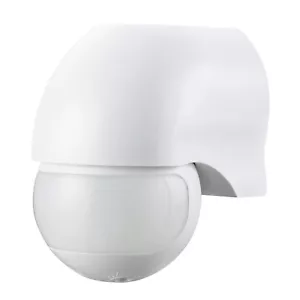 Infrarot Bewegungsmelder Dämmerungssensor PIR 180° 12m Aufputz Innen Außen IP44 - Bild 1 von 5