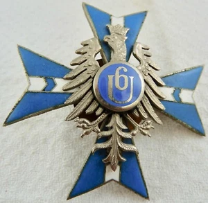 Insignia de regimiento de Polonia 6. Regimiento Kaniowski Ulanen - Imagen 1 de 14