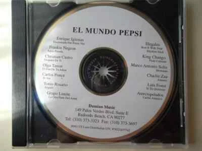 Mundo Pepsi:Latin Compilation Iglesias,Negron,Castro,Tanon,Ponce,Solis,Fonsi,Zaa - Image 1 of 3