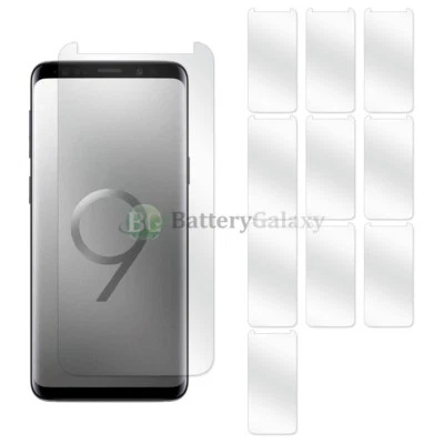 1 3 6 10 100 Lot LCD HD Screen Protector for Android Phone Samsung Galaxy S9 - Image 1 of 4