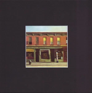 8X8" Matted Print American Art Picture: Edward Hopper, Early Sunday Morning 1930 - Picture 1 of 1