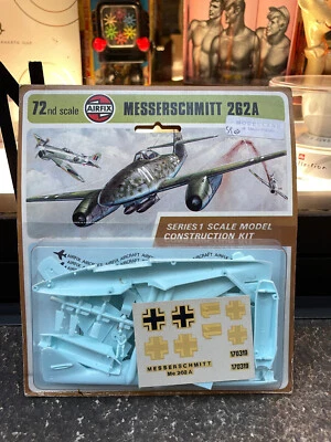 AIRFIX AEREO MESSERSCHMITT 262A construction kit modellino 1/72 sealed 1973 - Immagine 1 di 2