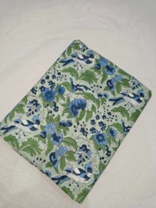 10 Yard Craft Indian Hand Block Print Pure Cotton Sewing Fabric Floral Print - Picture 1 of 9