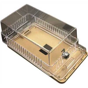 Diversitech 585-TG Plastic Thermostat Guard; 8-1/4" X 4-1/2" X 3-1/4", Clear - Picture 1 of 1