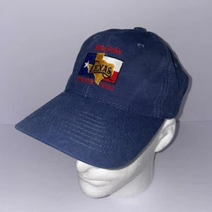 Billy Bobs Honky-Tonk Baseball Cap Blue Adjustable Denim Ft Worth TX - Picture 1 of 5