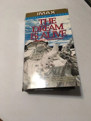 THE DREAM IS ALIVE Space Shuttle  VHS Video Tape Lockheed 1985 - Image 1 of 4