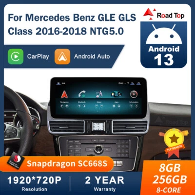 Android 13 Car Multimedia Carplay Touch Screen For Mercedes Benz GLE GLS NTG5.0 - Image 1 of 4
