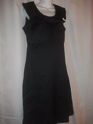 Vestido clásico negro retro inspirado Merona Little negro talla 4 para dama Foto 1 de 4