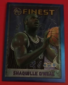 95-96 Topps Finest Shaquille O'Neal Shaq Orlando Magic - Foto 1 di 2