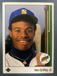 Ken Griffey Jr. 1989 Upper Deck Rookie Card #1 (1658)  nrmt - Picture 1 of 6