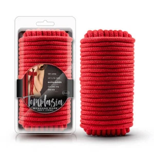 Blush Temptasia 32 Feet Bondage Rope 100% Cotton No Slip Soft Comfortable BDSM - Picture 1 of 8