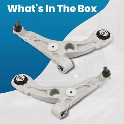 2x Brazo de control inferior delantero con rótulas para 15-17 Chrysler 200 13-16 Dodge Dart Foto 1 de 4