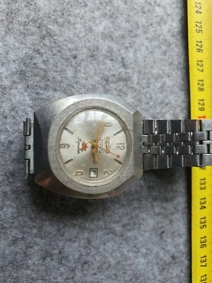 Faulty - Vintage Ricoh Date Gents Mens Automatic Watch Wristwatch Popular - Image 1 of 4