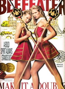 Anuncio de ginebra Beefeater #33 raro 2001 agotado vintage - Imagen 1 de 1