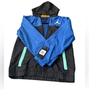$ 60 Nike Air Jordan Windbreaker Jacket 95A965-023 Boys Size Small NWT - Picture 1 of 5