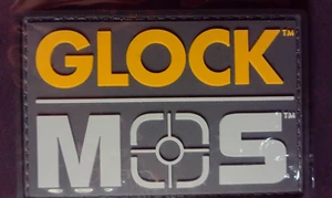 GLOCK MOS SHOT-SHOW 2025 Tactical Shooter Morale Patch NIP Modular Optic System - Picture 1 of 5