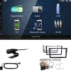 Kenwood 2DIN DAB+ Autoradio für Opel Astra H piano black - Bild 1 von 5