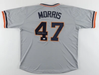 Jack Morris Signed Detroit Tigers Jersey (JSA COA) 1984 World Series Champion - Image 1 of 4