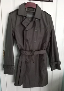 Men's Burton of London Taupe Trench Coat European size 50 / US size 40 - Picture 1 of 9