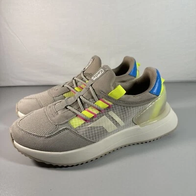 Talla 8.5 - KEDS Nuevas Tenis Para Mujer Tiasa Trail Informales para Corredor Gris Rosa Verde Foto 1 de 4