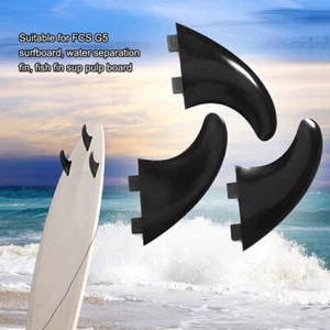 3pcs Surfboard Finnen Für FCS G5 Longboard Surf Water Wave Fin Paddle - Bild 1 von 5