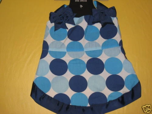 САПОГИ И BARKLEY СИНИЙ ГОРОШЕК ПЛАТЬЕ С ЛЕНТОЙ  - Изображение 1 из 1