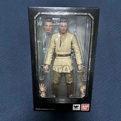 S.H.Figuarts Obi-Wan Kenobi Star Wars Ep I Action Figure Near Mint - Image 1 of 4
