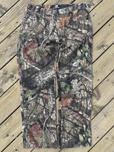 Pantaloni mimetici Mossy Oak Break Up taglia 36x32 country gamba dritta caccia pattinatore Y2K - Foto 1 di 11