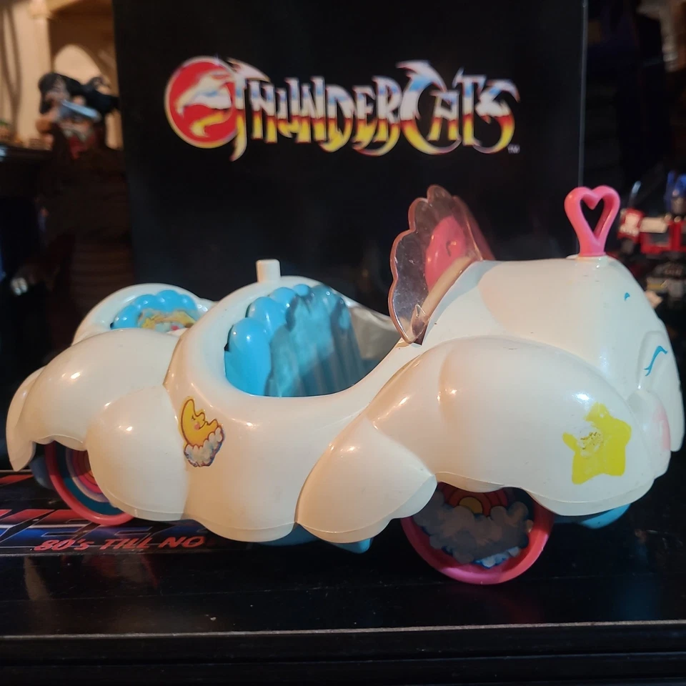 Kenner Care Bears Cloud Car 1983 con pegatinas vehículo American Greetings Foto 1 de 4