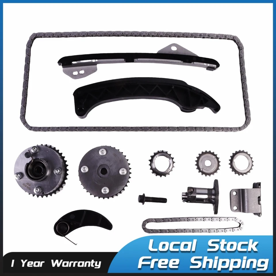 2PCS VVT TIMING CHAIN KIT for TOYOTA MATRIX PRIUS COROLLA SCION xD 1.8L L4 - Изображение 1 из 4