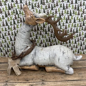 Evergreen Flag & Garden Reindeer Garden Décor Statue 7" H 7"W - Picture 1 of 10