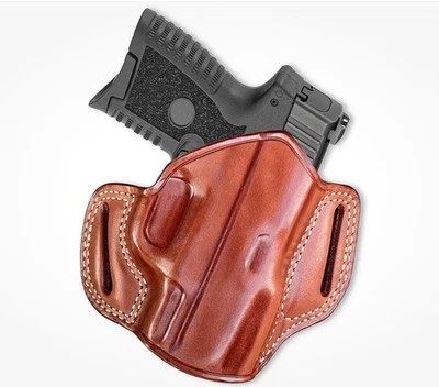 Fits Kahr Arms CM9 3”BBL Leather Belt Holster With Open Top #1120# RH - Image 1 of 4