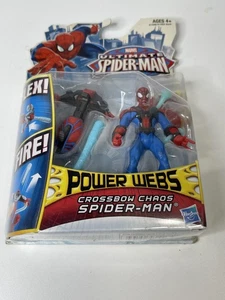 Figurine Marvel Ultimate CROSSBOW CHAOS SPIDER-MAN Power Webs Hasbro 2012 - Photo 1/6