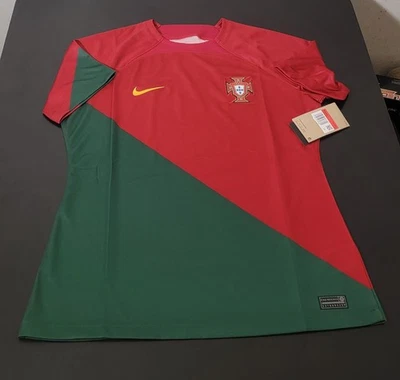 Nike Dri-Fit Portugal International Soccer Team Jersey Women's Large (Slim Fit) - Image 1 of 4