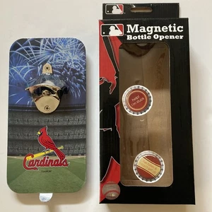 St. Louis Cardinals Magnetic Clink n Drink Bottle Opener w Stadium Design New - Picture 1 of 5