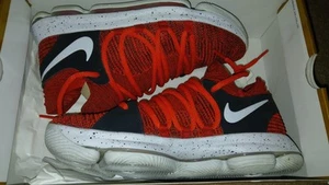 Sz 12 - Nike KD 10 Red Velvet/University Red W/ OG BOX 897815-600 VNDS 🔥 - Picture 1 of 9