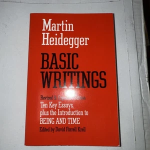 Heidegger : Basic Writings by Martin Heidegger (1993, Trade Paperback) - Picture 1 of 4