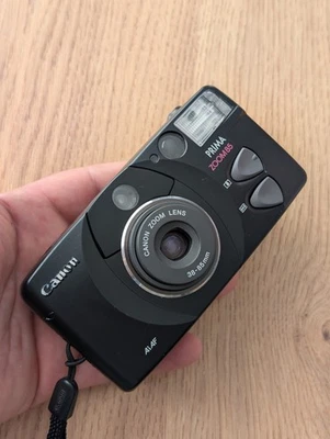 Canon PRIMA Zoom 85 35mm Point&Shoot Film Camera - Image 1 of 4