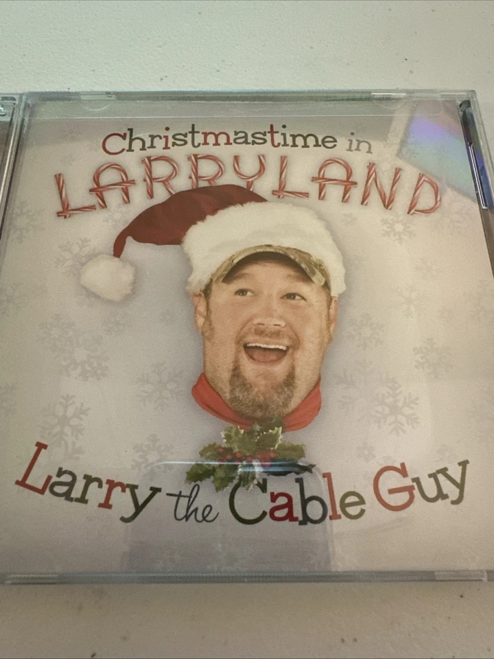 Christmastime in Larryland Radio Special Larry The Cable Guy Funny CD Audio T1
